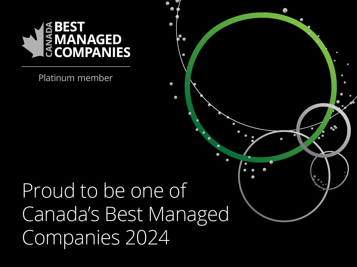 Proud to be one of Canada's Best Managed Companies 2024